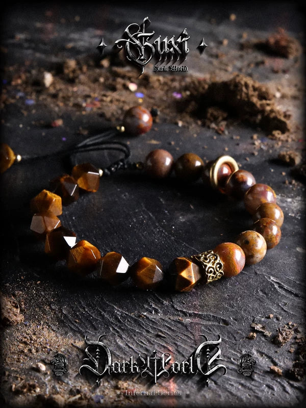 Natural Crystal Beaded Bracelet 2