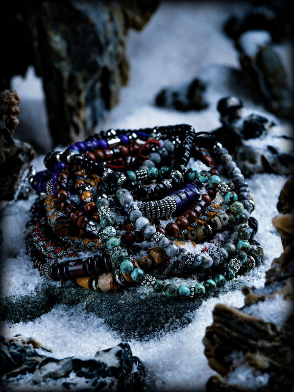 Natural Gemstone Beaded Bracelet 1