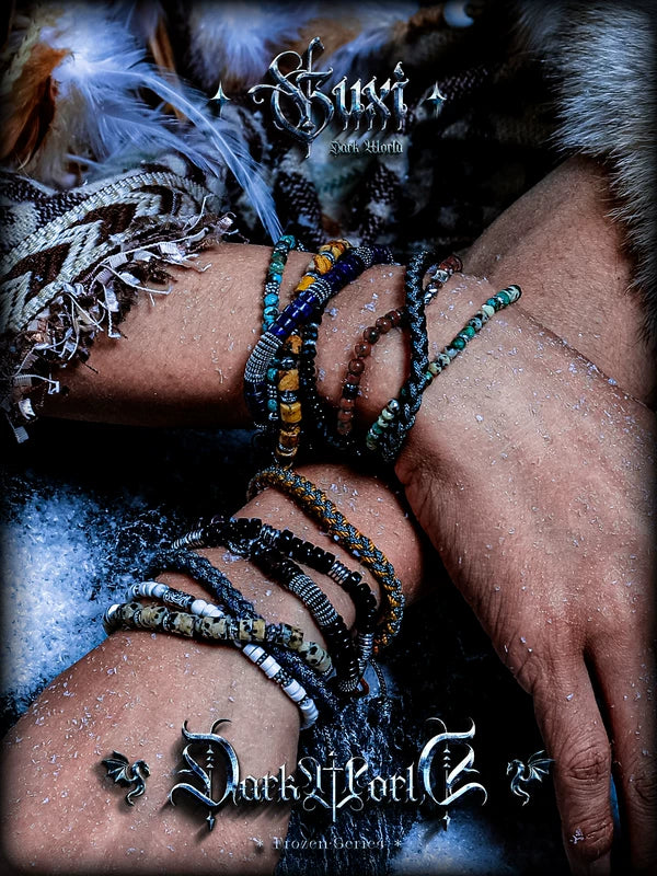 Natural Gemstone Beaded Bracelet 2