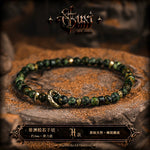 5825690565371,5825690565372,5825690565373,5825690565374,5825690565375, Natural Obsidian Beaded Bracelet