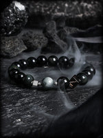 Natural Obsidian Tiger Eye Bracelet 1