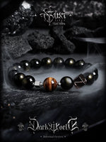 Natural Obsidian Tiger Eye Bracelet 2