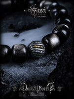 Natural Silver Obsidian Bead Bracelet 3