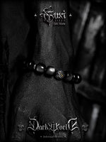 Natural Silver Obsidian Bead Bracelet 4