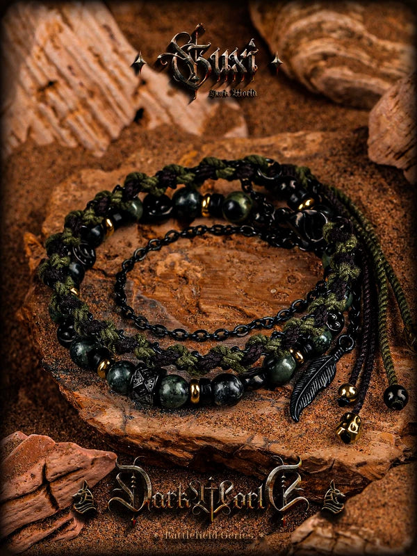 Natural Stone Rope Bracelet 2
