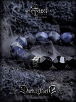 Obsidian and Lace Stone Bracelet 3