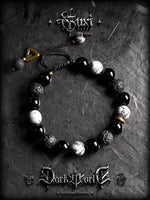 Obsidian Beaded Bracelet 2
