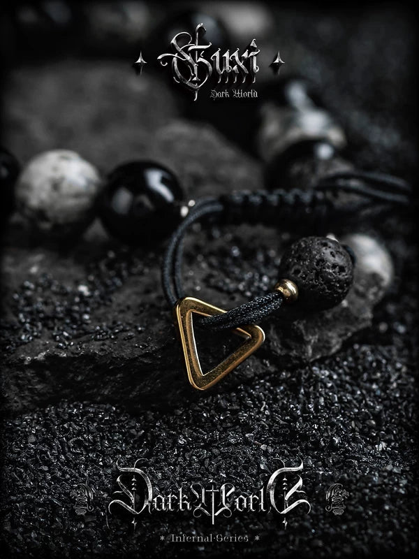 Obsidian Beaded Bracelet 3