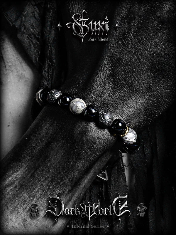 Obsidian Beaded Bracelet 4