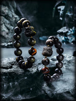 Obsidian Lion Dance Bead Bracelet 1