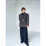 Oversized Belted Suit Jacket 1