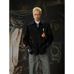 6033139701268,6033139701269,6033139701270, Oversized Button-Up Shirt with Pendant Detail