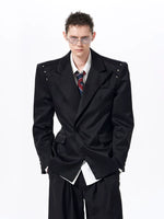 Oversized Casual Suit Jacket 2