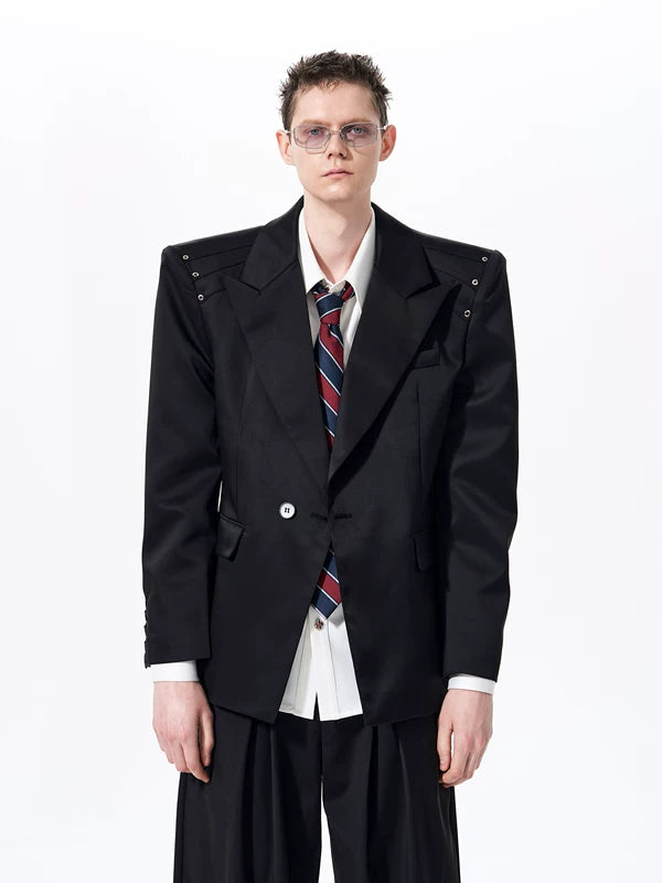 Oversized Casual Suit Jacket 4