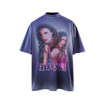 5855370636662,5855370636663,5855370636664, Oversized Graphic Rhinestone T-Shirt