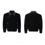 5909206333537,5909206333538,5909206333539,5909206333540, Oversized Lapel Zip-Up Workwear Jacket