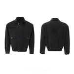 5909206333541,5909206333542,5909206333543,5909206333544, Oversized Lapel Zip-Up Workwear Jacket