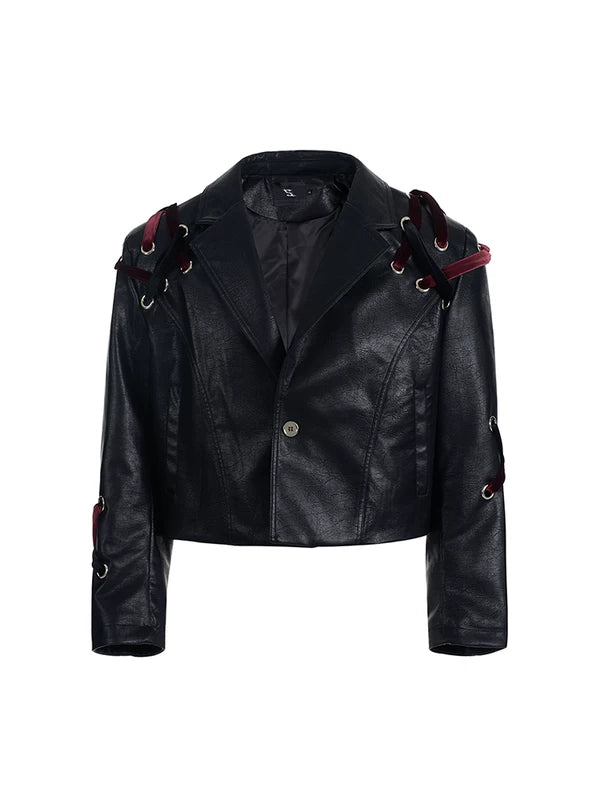 5882370286503,5882370286504,5882370286505,5882370286506, Oversized Leather Motorcycle Jacket