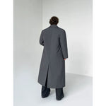 Oversized Long Trench Coat with Cotton Lining 4