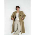Oversized Long Wool Coat with Large Pockets 5