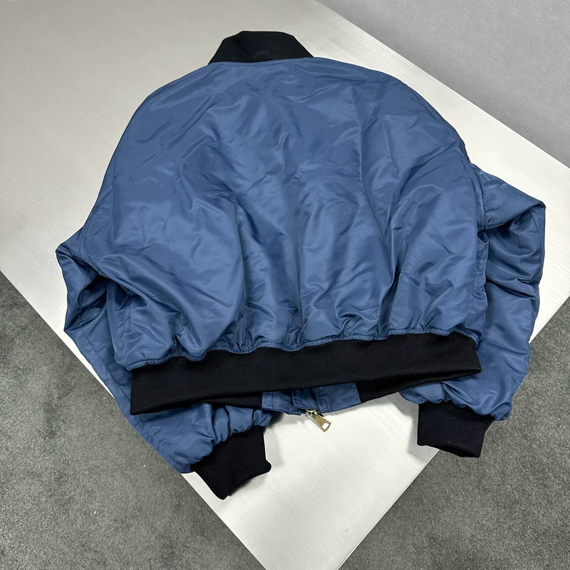 Oversized Short Bomber Jacket 5