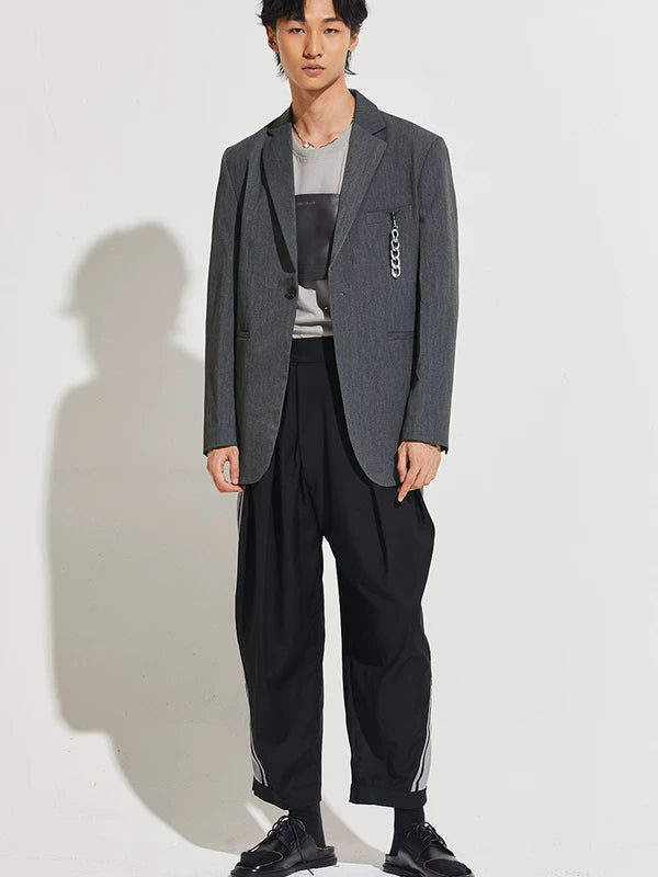 Oversized Tailored Blazer and Pants Set 3
