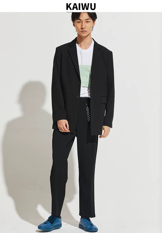 4704635272662,4704635272664,4704635272666, Oversized Tailored Blazer and Pants Set