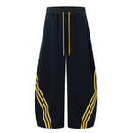 6129002671866,6129002671867,6129002671868,6129002671869, Oversized Three-Stripe Wide-Leg Sweatpants