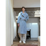 Oversized Trench Coat with Drawstring Waist 3