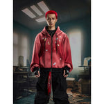 6053975131334,6053975131335,6053975131336, Oversized Washed Zip-Up Hoodie Cardigan
