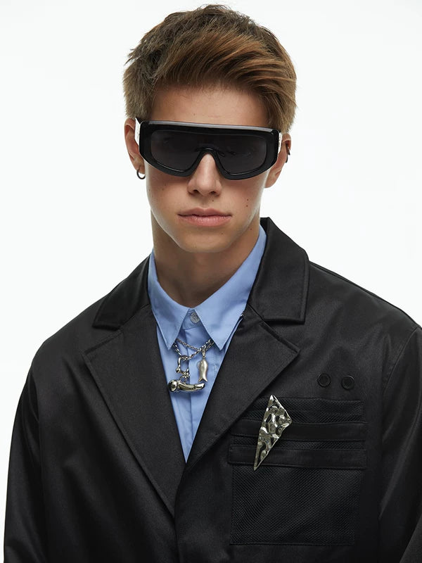 Oversized Waterproof Coat and Pants Set 2