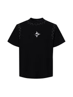 Padded Shoulder Graphic T-Shirt 5