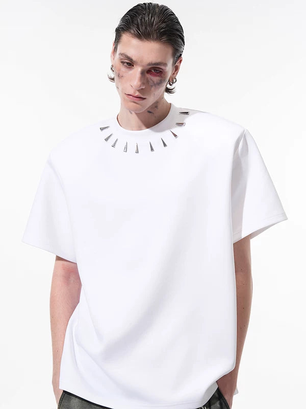 Padded Shoulder Heavyweight T-Shirt 2
