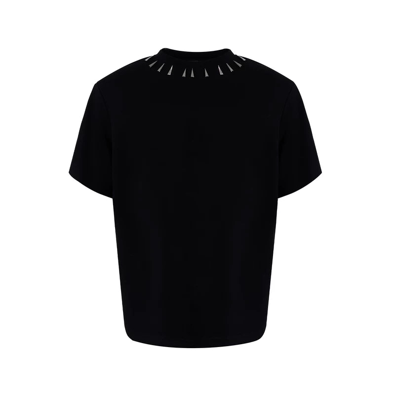 5754740245138,5754740245139,5754740245140,5754740245141, Padded Shoulder Heavyweight T-Shirt