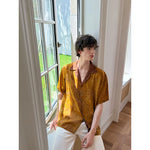 Paisley Cuban Collar Retro Short Sleeve Shirt 2