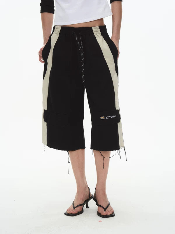 Patchwork Cargo Casual Pants 4