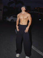 Patchwork Design Casual Sports Pants 4