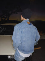 Patchwork Washed Denim Jacket 5