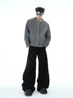 Pearl-Embellished Knitted Cardigan 5