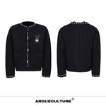 5854012055449,5679416321183,5679416321184,5679416321185, Pearl-Embellished Knitted Cardigan