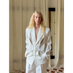 Pearl Inlaid Hollow Cutout Suit Set 4