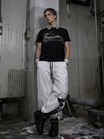 Piano Key Print Cotton Polo Shirt 4
