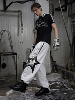 Piano Key Print Cotton Polo Shirt 5