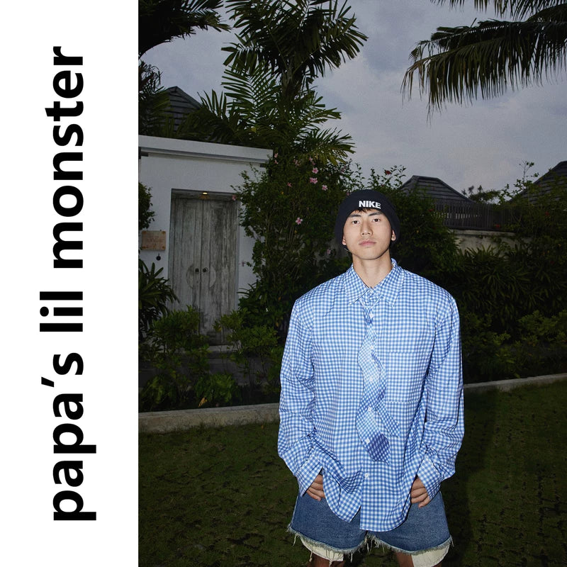 6025256256597,6025256256598,6025256256599,6026388417801, Plaid Long-Sleeve Resort Shirt