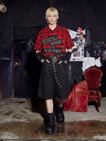 Plaid Print Short Sleeve Shirt 4