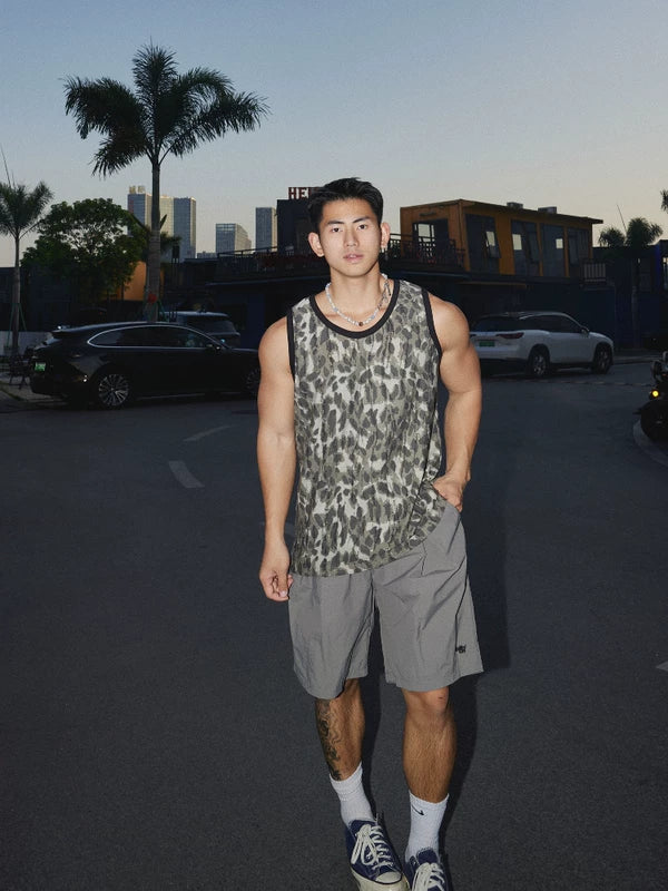 Pleated Cargo Shorts Pants 3