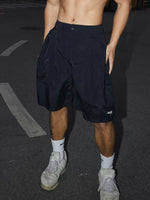 Pleated Cargo Shorts Pants 4