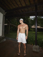 Pleated Linen Shorts 1