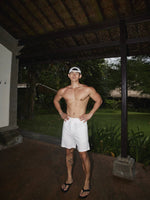 Pleated Linen Shorts 4