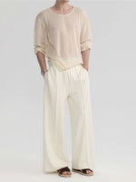,6043771357698,6043771357699,6043771357700, Pleated Loose Fit Casual Pants